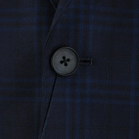 Cardinal of Canada NWT Wool Sport Coat Size 44R US In Blues Plaid